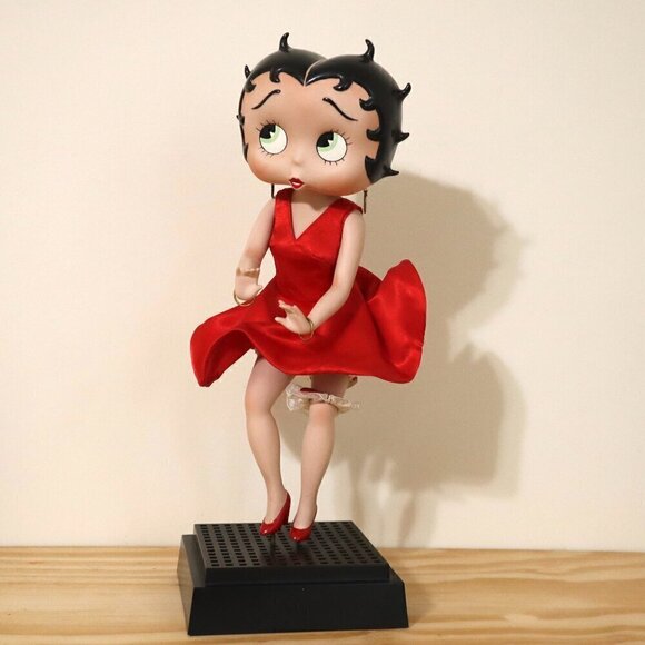 Marilyn Monroe Betty Boop Porcelain Doll Danbury Mint Collectible 16” Tall - Picture 2 of 7
